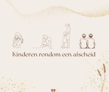 Kinderen rondom een afscheid