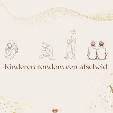 Kinderen rondom een afscheid