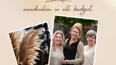 Meedenken in elk budget