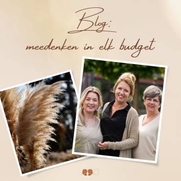 Meedenken in elk budget